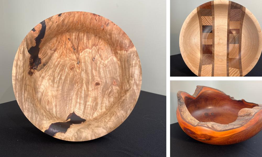 bowls made from wood