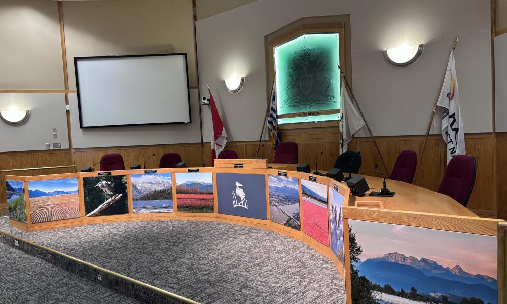 Inside Council Chambers